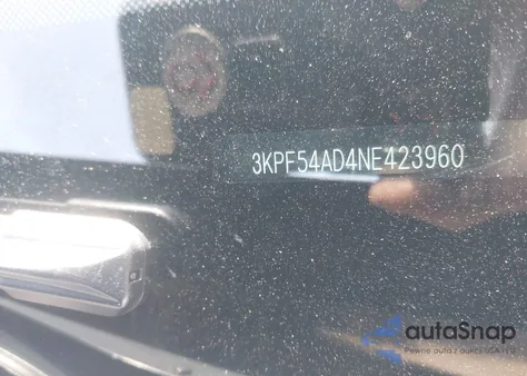 2022 Kia Forte Gt-Line z USA, uszkodzony, nr VIN 3KPF54AD4NE423960